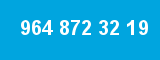 964 872 32 19 964 872 32 19